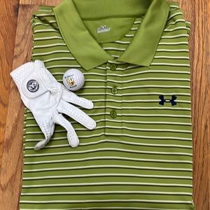 Mens EUC Under Armour golf performance shirt Sz. XXL